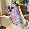 Wristband Silicone Phone Case For Blackview Shark9 5G Back Cover Cute Anti-knock Wrist Strap Lanyard Durable Anti-dust
