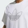 adidas Оригинальная футболка Originals Ss25 Grfx Q1 с логотипом бренда, круглым вырезом и спортивным коротким рукавом, унисекс, топы KE4011