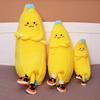 Large Plush Banana Man Doll - Cute Sleeping Pillow Toy