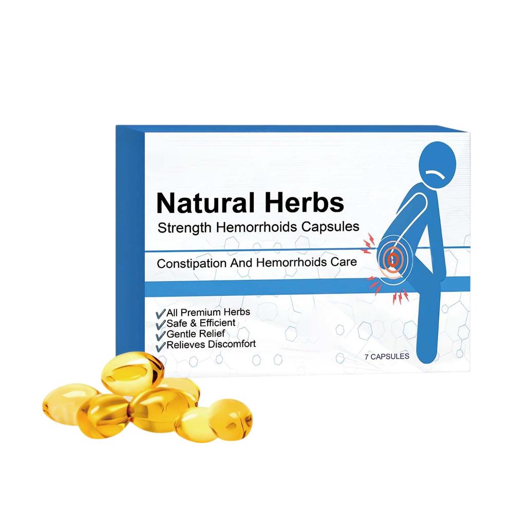 Hemorrhoid Relief Capsules Pain, Reduce Swelling And Itching, Promote Blood Circulation And Anal Care,3.5ML