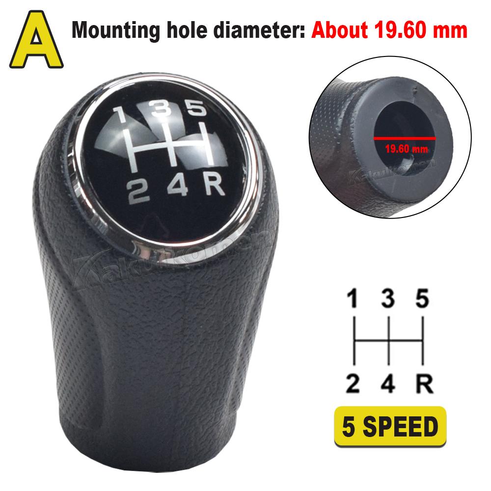 5 6 Speed Manual Gear Shift Konb For Suzuki Ciaz SX4 S-cross 2015- Lever Handle High-Quality Auto Parts Interior Accessories