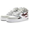Nike Air Force 1 '07 Air Force 1 Нескользящие Устойчивые к истиранию Средняя высота Кеды для скейтборда Мужские Серый Красный Белый CW2289-111(Команда131-)