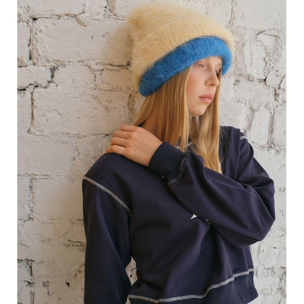 Winter Warm Alpaca Wool Beanies Thicken Keep Warm Caps Cold Protection Hat  Women Accessories