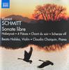 CD SCHMITT, F. - Sonate Libre  8573169 Naxos 2015 Japan Classical Used
