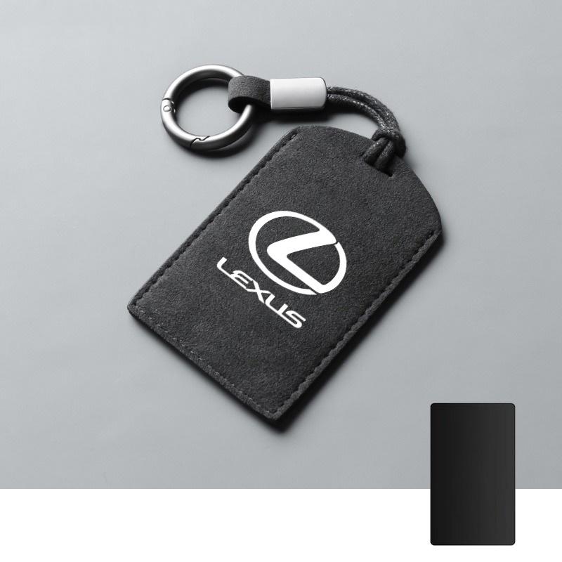 AAPJ1 2026 Hot Interior Stickers Leather Car NFC Card Smart Remote Key Fob Case Cover Holder Shell For Lexus F Sport ES LM GS IS NX RX