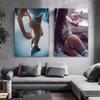 Sexy Beauty with Buttocks Up Posters and Prints Modern Figures Canvas Painting Wall Art Pictures for Living Room Home Decoration