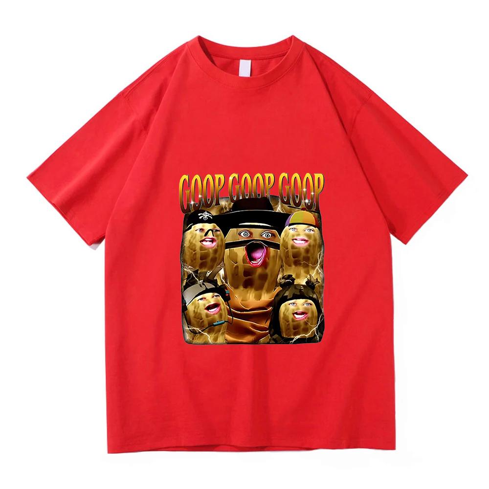 Goop Goop Goop Игровые футболки Arc Raiders Унисекс Уличная одежда Хип-хоп Унисекс Уличная одежда Хлопковая футболка с коротким рукавом Мужская Свободные футболки