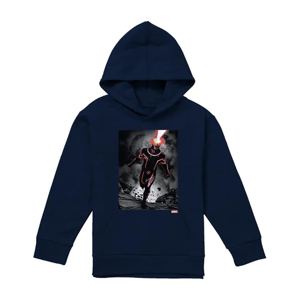 X-Men Childrens/Kids Cyclops Blast Pull Over Hoodie
