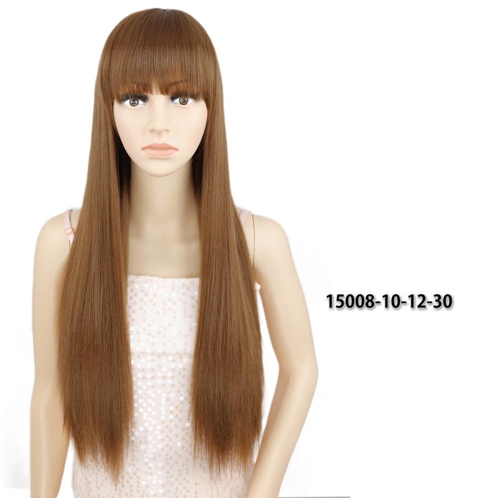 Синтетический длинный оранжевый парик с золотыми медовыми волнами и яркими пятнами, парик для косплея, женский термостойкий средний парик