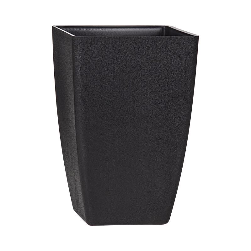 Ying Tang Square Frosted Plastic Flower Pot