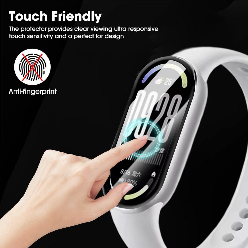 Easy To Install Soft Film for Xiaomi Mi Band 10 Ceramic PMMA Positioning Film with Locator Scraper Screen Protector Not Glass