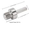 5/8-11in Thread Adapter for Core Bits M14 Thread Connection Adapter  Drill Machine