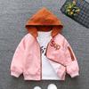 Пальто для девочек Куртка-бомбер 2025 Весна Детская мультяшная куртка Топ с длинными рукавами