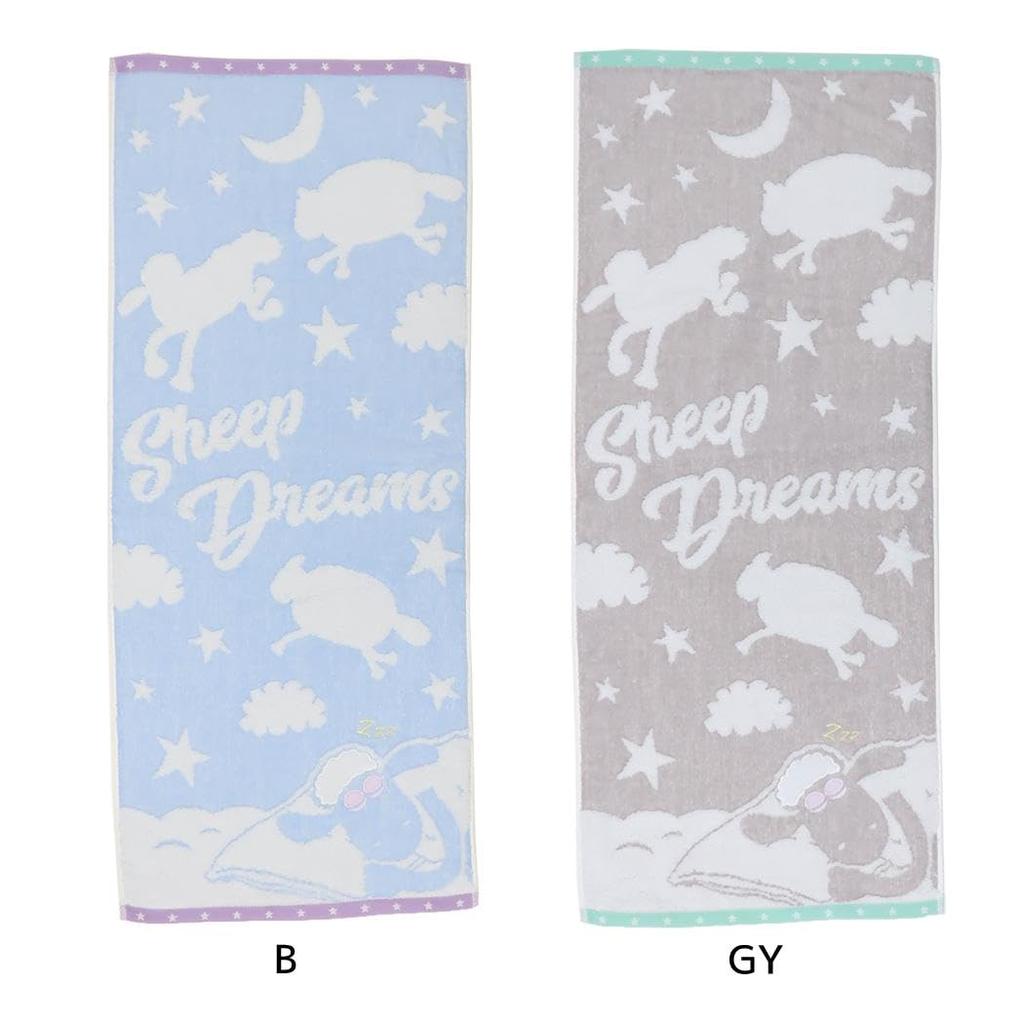 Полотенце для лица Hayashi, Барашек Шон, Облака, Серый, Прибл.. 34 x 80 см, FN209729