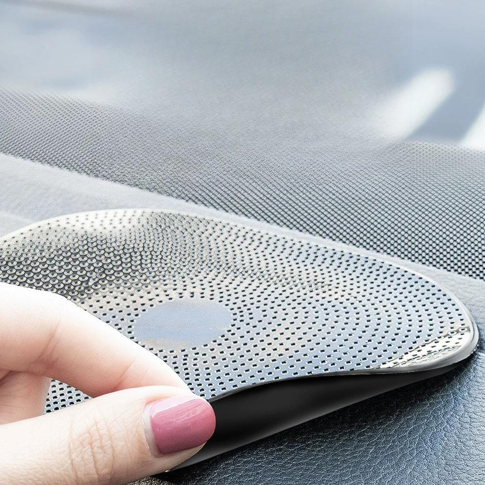 1 шт. автомобильный нескользящий коврик магический противоскользящий нескользящий коврик для приборной панели липкий держатель для сотового телефона черный силикон