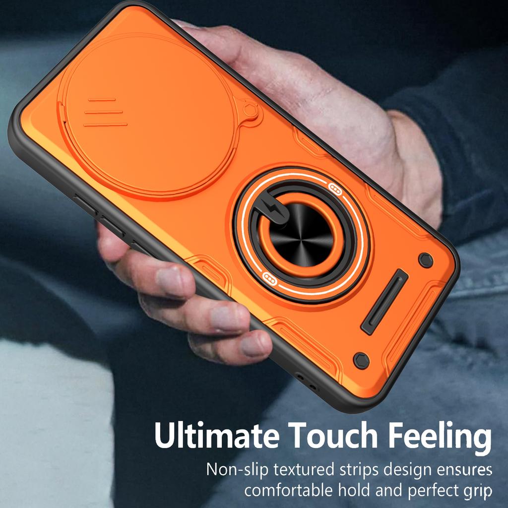 Для Xiaomi Poco M8 Pro/Redmi Note 15 Pro Plus/Note 15 Pro+/Note 15 360° Вращающееся кольцо магнитный чехол для телефона защитный чехол