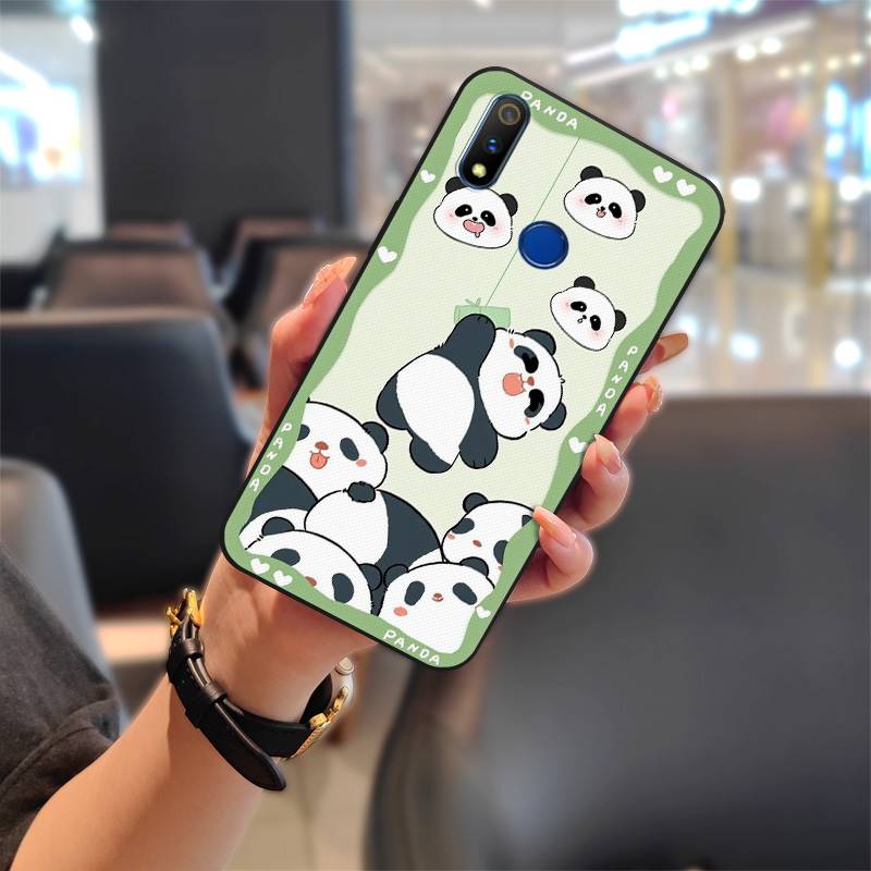 Back Cover Anti-dust Phone Case For OPPO Realme 3 Pro/X Lite Cartoon Silicone Fashion Design Anti-knock Soft case Cute