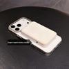 Магнитный чехол для iPhone 16/17 Pro Max - Защита от пожелтения, Прозрачный ПК, Защитная крышка
