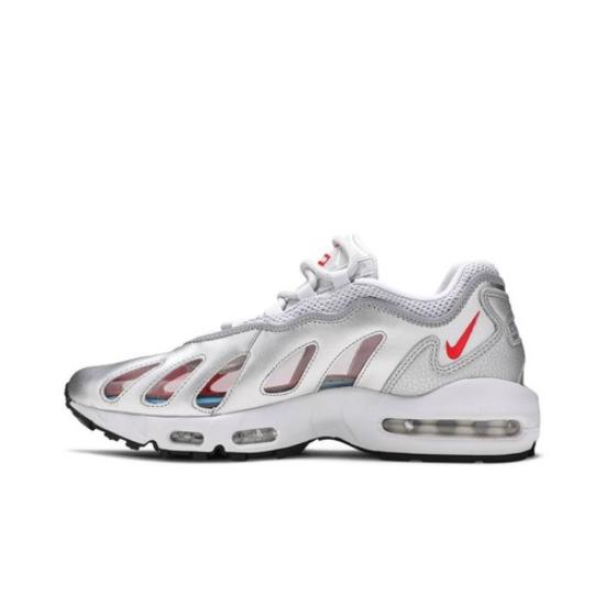 Nike Supreme x Air Max 96 'Metallic Silver' CV7652-001 Мужские кроссовки
