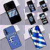 Греция Греческий флаг Для Huawei Nova 12i 12s 11i 5T Y90 Y70 Y60 Y61 Y91 Y72 9 10 SE P60 Pro P20 P30 P40 Lite Чехол