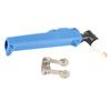PT31 Plasma Cutting Torch Head Curved Handle Handheld Plasma Cutter Torch Head with Guide Roller