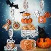 Halloween Pumpkin Series Copper Orange Harvest Charms Beads For Original Bracelet For Women Jewelry Making Gift