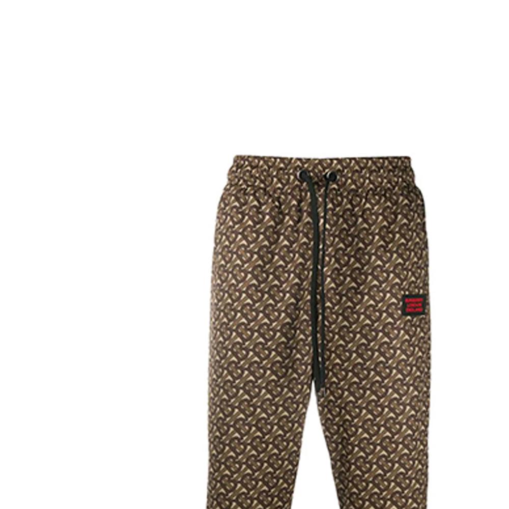 Burberry Knitted Sweatpants Men's Malle Brown 80264671