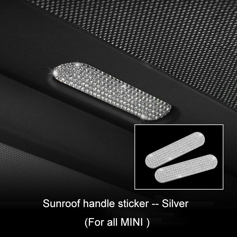 Интерьер автомобиля кольцо с бриллиантами наклейка украшение блестящий декор блестящие аксессуары для девочек для Mini Cooper F54 F55 F56 F60