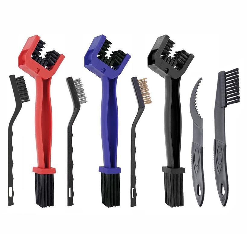 Motorcycle & Bicycle Chain Cleaning Brush - Square Head Accessory