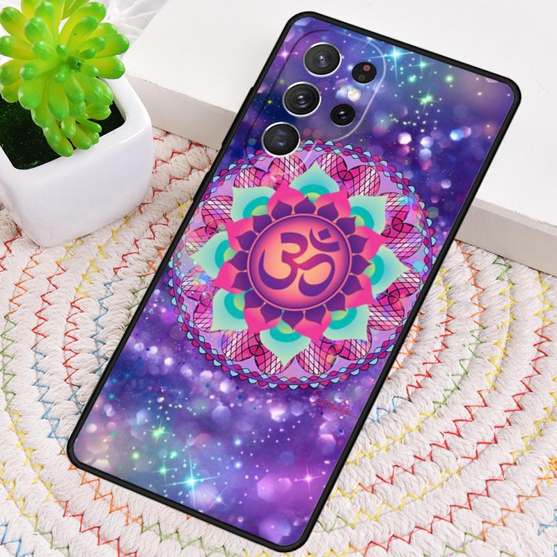 Символ Аум Ом Намасте Дзен мягкий чехол для телефона для Samsung Galaxy note 10 pro S26 Ultra S23 S24 FE S25 S21 S22 PLUS ударопрочный чехол