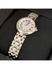 Tissot Маленькие женские швейцарские кварцевые часы Beauty - 26 мм, белый циферблат, римские цифры, индикатор даты, водонепроницаемость 50 м, нержавеющая сталь T126.010.22.013.01