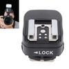 TF 321 Hot Shoe Adapter with PC Port Flash Hot Shoe Mount Adapter for EL Series Flash Supports Center Point Triggering