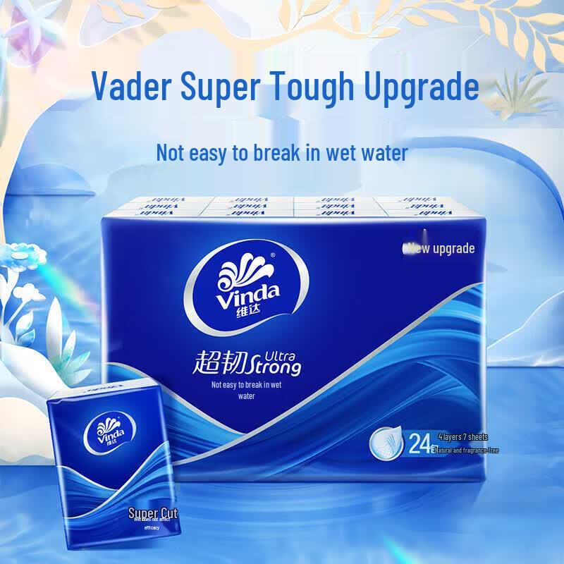 Weida Portable Wet-Strength Handkerchief Tissues