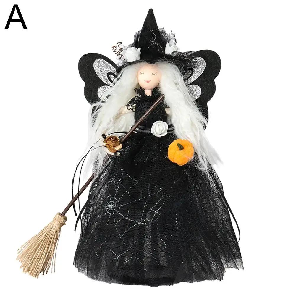 Halloween Cute Mysterious Witch Doll Decorations Handmade Witch Home Party Meaningful Decoration Gift Manufacture Holiday B C6Q1