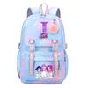 Kpop Demonunter Kids Backpack College Wind Large Capacity Student School Bag