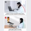 Регулируемая подставка для ноутбука, алюминиевый складной держатель для ноутбука, портативная подставка для ноутбука, планшета, охлаждающая поддержка для MacBook Air Pro ipad
