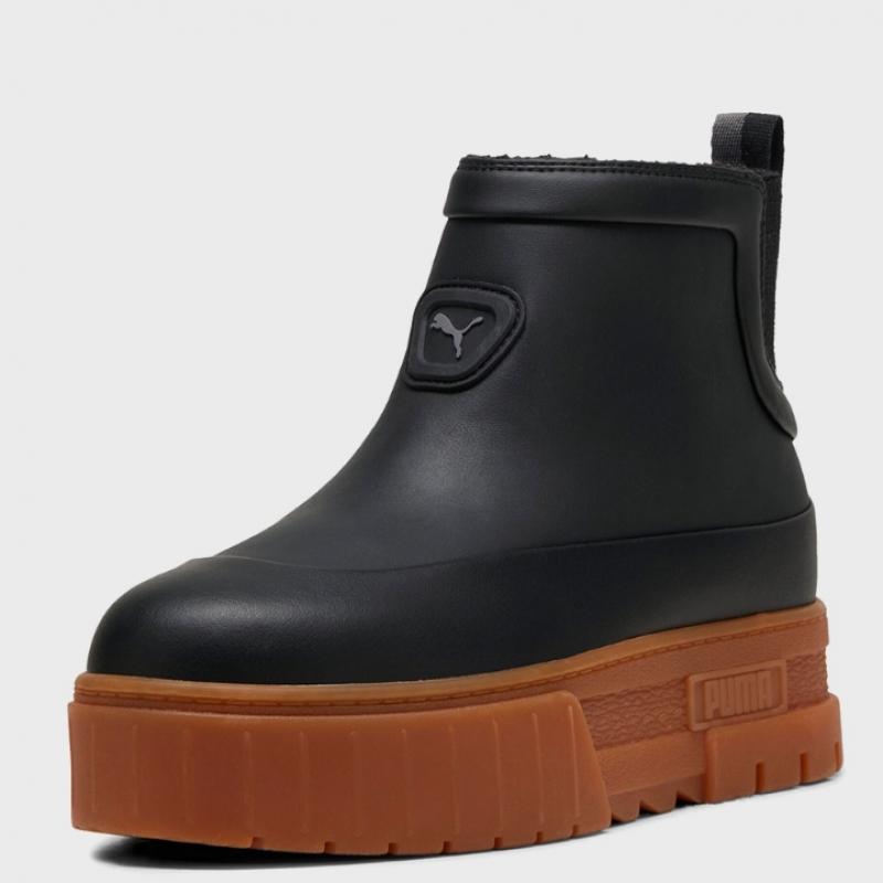 Puma Ботинки Maze Wellis кожаные W черные 398535 01