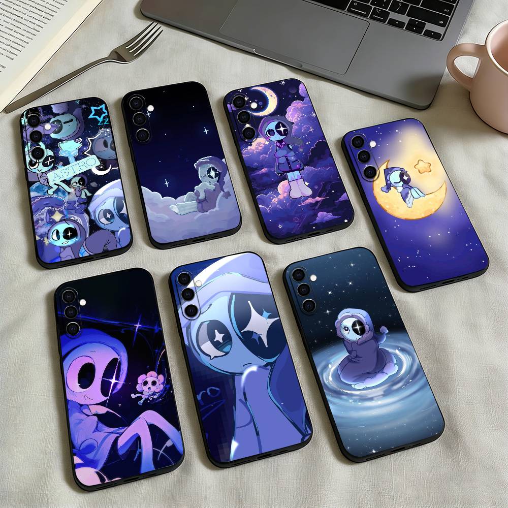 A-Astro D-Dandys Games Чехол для телефона Samsung Galaxy A73, A72, A71, A70, A53, A52, A51, Мягкий силиконовый черный чехол