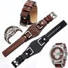 Fossil JR1157 Ремешок для часов Натуральная кожа 24 мм Мужской ремешок для часов Высокое качество Винтажный браслет Ретро стиль Коричневый Черный