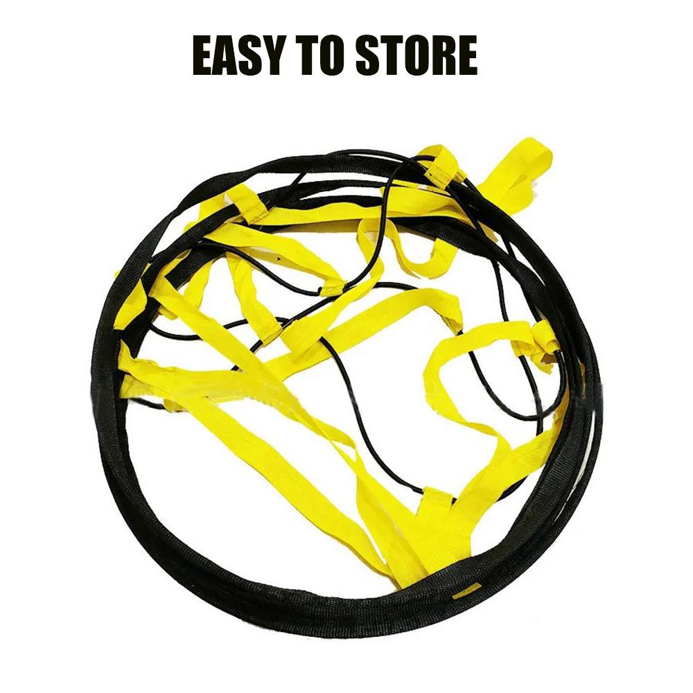 Circular Agile Training Props for High - Intensity Reactive Foot Training and Skill Football Basketball Multifunctional Ladder