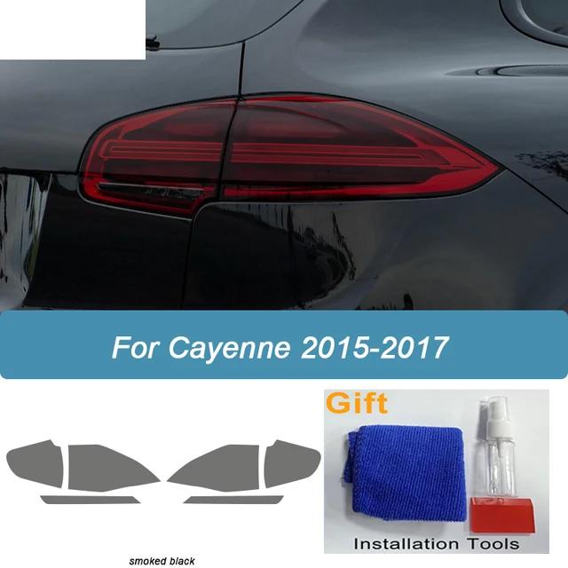 Для Porsche Cayenne 958 2011-наст. время GTS Turbo Автомобильные фары Защитная пленка Задние фонари Тонировка Обертка Винил TPU Наклейка Аксессуары
