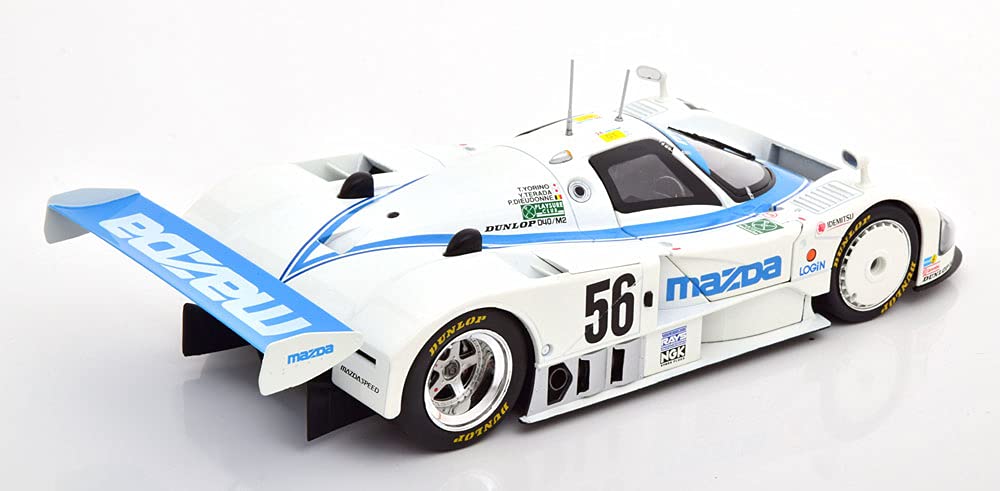 Mazda 787 B 24h Le Mans 1991 в масштабе KK, готовый продукт, 1/18, № 56, Йорино/Терада/Дьёдонне
