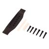 Guitar Bridge Nut Saddle Pins 6 String Acoustic Guitar Bone Nut Saddle Wood Bridge Pins Set