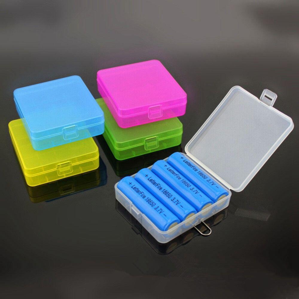 Пластиковый батарейный отсек на 4 батарейки типа AA и AA Новый батарейный отсек 18650 Держатель батареи 18350