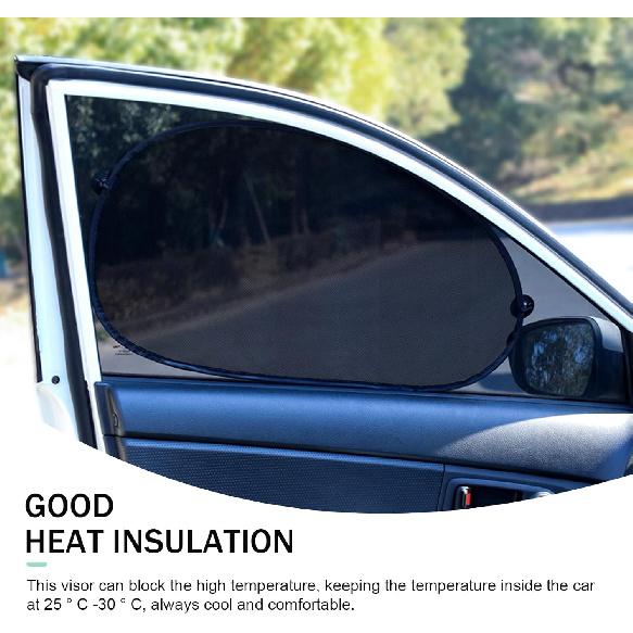 2PCS Universal Auto Window Shade, Car Sunshade, Baby Side Window Car Sun Shades, Blocks Over 98% Of Harmful UV Rays, Provides Glare And UV Protection