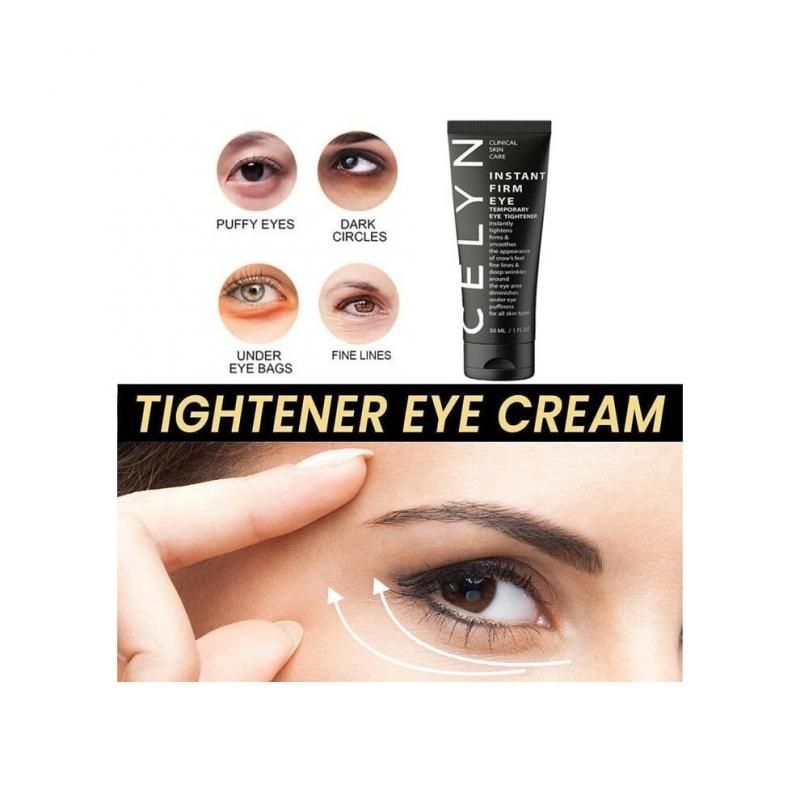 Instant Firming Eye Cream: 2 formulas to combat dark circles and wrinkles and reduce under-eye bags, 30 ml