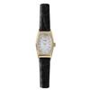 Solar Watch Ladies Made In Japan LeClair Genuine Crocodile Leather [LCREA] LC2003-GP (OVALE/Gold, Belt/LC2003-GPCBK)