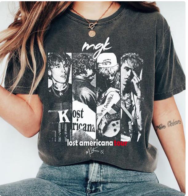 Футболка MGK Lost Americana Tour 2025
