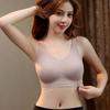 Модное спортивное нижнее белье Traceless, женская большая грудь маленькая и тонкая, грудь против провисания, без стального кольца, бюстгальтеры и чашки для беременных большого размера.