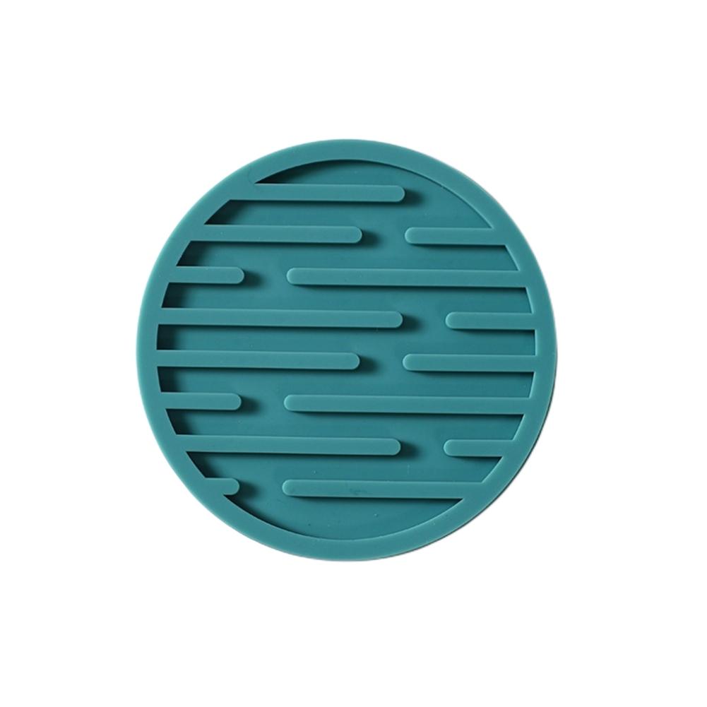 10 см силиконовые подставки круглые термостойкие подставки под чашки чая утолщенные подставки под стаканы для напитков кофе декоративный коврик для стола